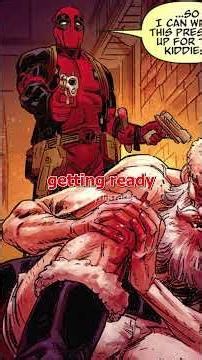 Deadpool SAVES CHRISTMAS By DEFEATING Evil Elves!! #shorts #deadpool #comics