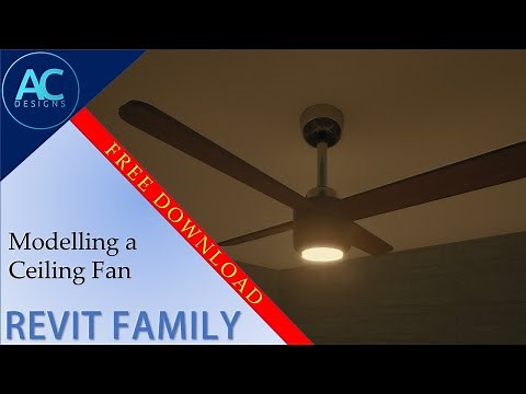 Modelling a Ceiling Fan in Revit Family | Revit Tutorial | Tips and Tricks