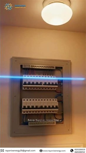 Hybrid Solar System Kaise Kaam Karta Hai? | Complete Working Process (Solar + Battery + Grid)