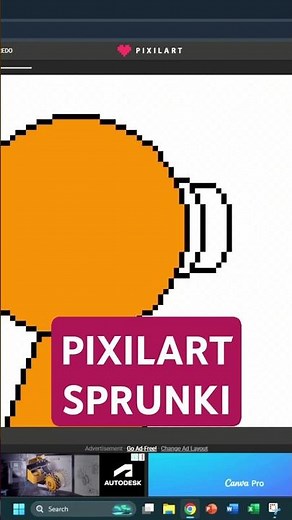 Make sprunki oren pixel #sprunki #oren #art #drawing #pixel #digitalart #fanart