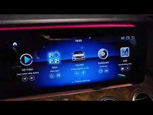 2018 Mercedes E300 W213 Android Screen Upgrade Carplay