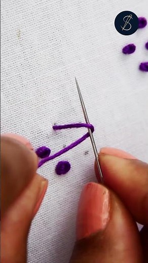 The Secret to Perfect Colonial Knots | Quick & Easy Hand Embroidery Tutorial You’ll Love