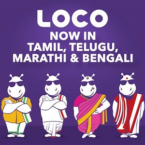 4.6K views · 57 comments | You asked for it and we heard you loud and clear! We now support Tamil and Telugu on Loco! | Loco | Facebook