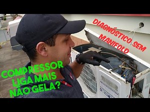 Compressor turns on but doesn't cool? Simple, quick diagnosis without the need for a manifold.