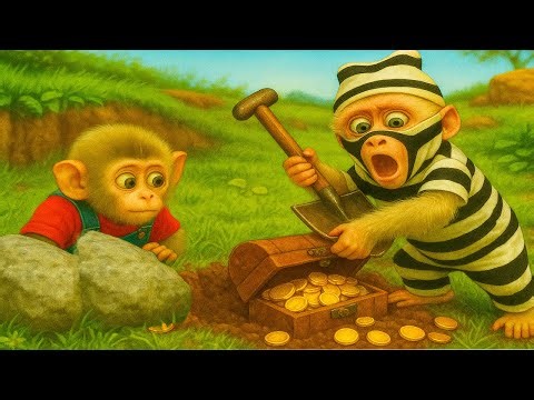 Monkey molly makes a detailed plan to steal the robber's gold.