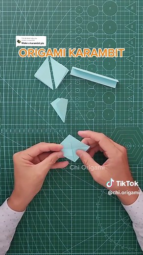 Easy Origami Karambit Tutorial
