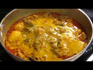 Using old hen to make curry? 用老母鸡来做咖喱