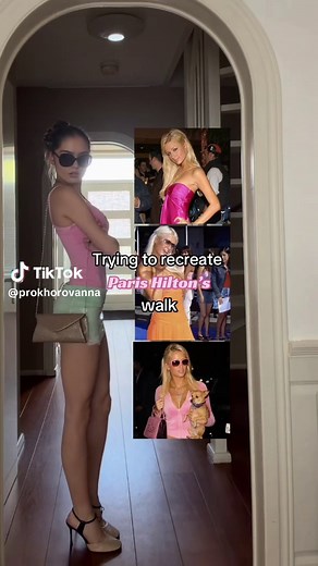 Paris Hilton walk: iconic model catwalk moments