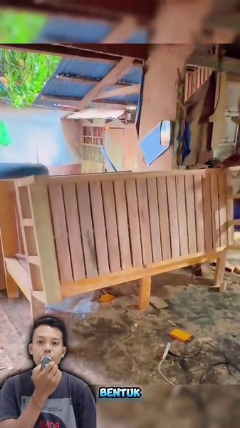 ide kreatif kursi kayu yang bisa dilipat