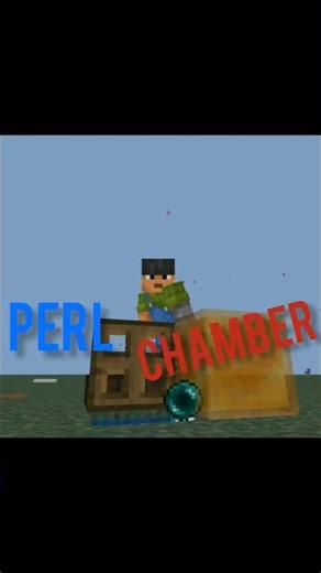 How to make perl chamber in MCPE#minecraft