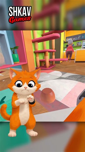 КОТ РАЗБИЛ ГОРШОК! #iamcat #vr #кот