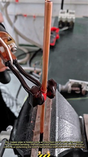 Thermal Process Softening Copper Tube for Smooth and Precise Bending Result #dailywork