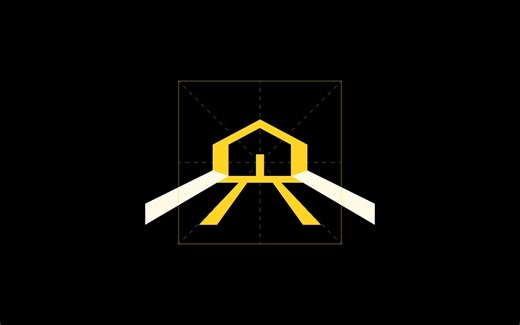 城市标志性建筑LOGO设计：中央大街