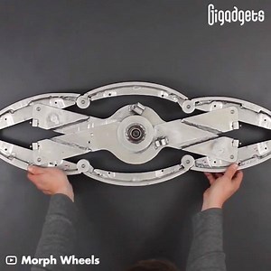 837K views · 4.8K reactions | This wheel folds in half to make wheelchair travel easier. | GIGadgets | Facebook