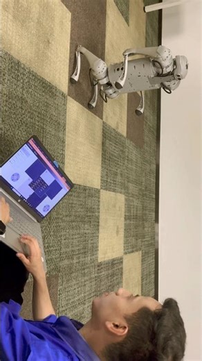 Unitree Robots IP control. Last series before Python upgrade . #technology #foryou #robot