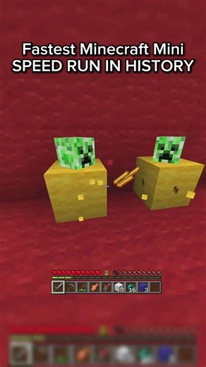 fastest speed run #minecraft #minecraftbeauty #gaming