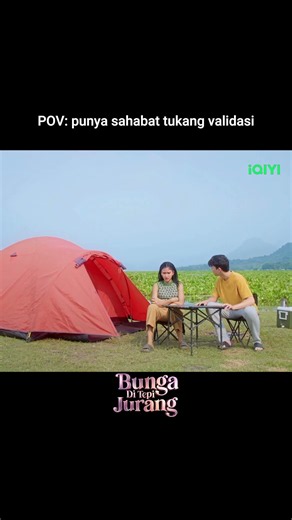 Itu membuatku takut!😱💥 #BUNGADITEPIJURANG #iQIYI #indodrama