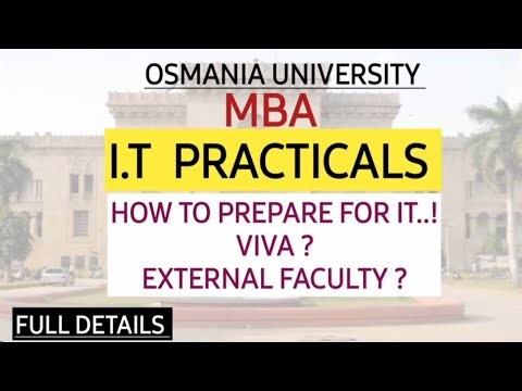IT APPLICATIONS FOR MANAGEMENT | MBA SEM-1 | OSMANIA UNIVERSITY | VIVA PRACTICALS | ‪@shivanipallela‬