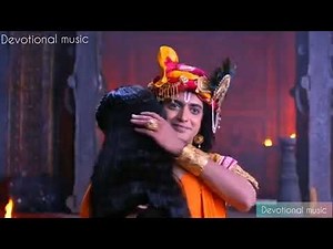 Radha Krishna best scene ever || Radha Rani warmest hug to krishna ✨🙏🏿|| #radha_krishna