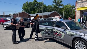 BREAKING NEWS: The Hamburglar has been apprehended by the Roxboro Police Department. The Roxboro McDonalds is celebrating its 50th anniversary today. | The Roxboro Courier-Times