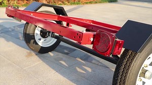 2023 4' X 8 Foldable Trailer Utility Trailer