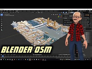 Open Street Map in Blender / Unity Game Dev