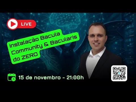 🎯 [AO VIVO] Instalando o Bacula + Bacularis do Zero🚀 #Backup #Bacula #TI #ProdigiumAcademy