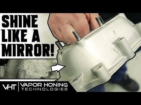 How to Vapor Blast Aluminum Parts for a Mirror Finish!