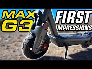 Hands-on with the NEW Segway MAX G3! First Impressions & Unboxing