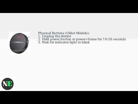 How To Hard Reset Xiaomi Mi Robot Vacuum-Mop – Wi-Fi Reconnect & Error Reset