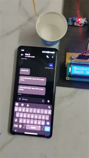 GSM based smart irrigation pump control with soil moisture levels