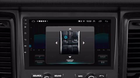 2+32GB CAMECHO for Ford Fusion 2010 2011 2012 Radio Upgrade Android 11 Car Stereo with Wireless CarPlay Android Auto 10.1'' Touch Screen Car Radio with GPS Navigation HiFi Bluetooth FM Backup Camera