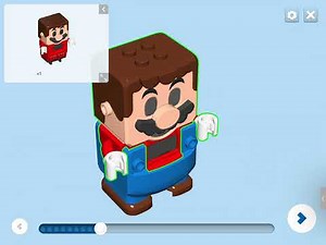 Lego Mario Building Instructions: Starter Course: Part 1: Mario