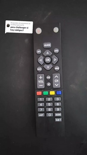 Respuesta a @jonathanaguirre713 configurar control remoto para challenger #configurar #control #challenger #tigo
