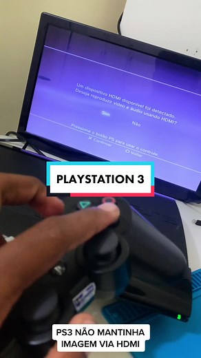 Conserto do PS3: Resolvendo Problemas com HDMI