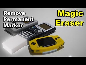 Remove Permanent Marker from Plastic