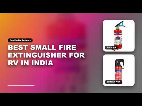 Best Small Fire Extinguisher For Rv in India | Small fire extinguisher
