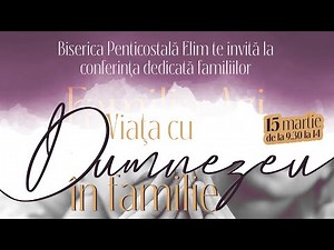 Transmisiune Live | Biserica Penticostală Elim Timișoara