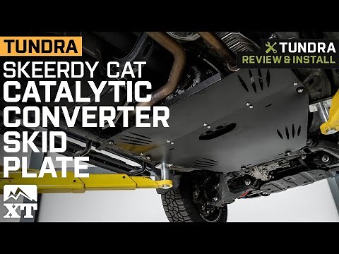 2007-2021 Tundra Skeerdy Cat Catalytic Converter Anti-Theft Device and Skid Plate Review & Install
