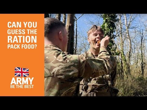 Army Life Unpacked: Can You Guess the Ration Pack Food?