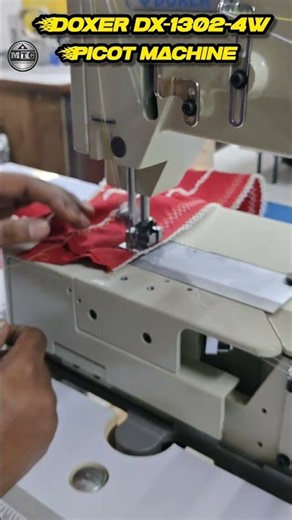 Best Picot Sewing Machine 2026 | Doxer DX1302 4W Full Working Demo #shorts