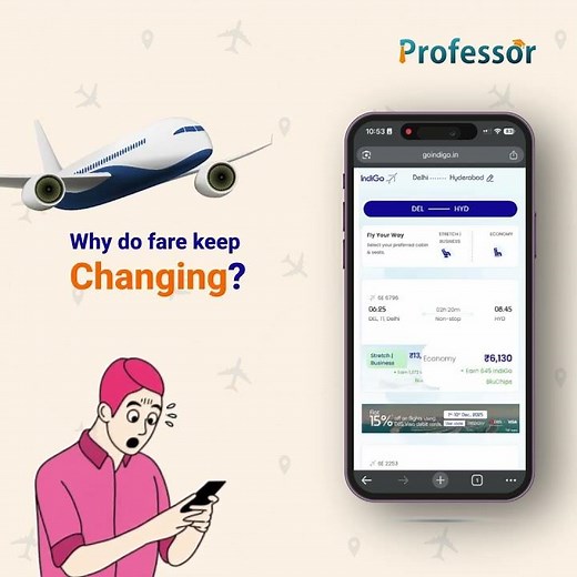 Why Flight Prices Change Every Time You Search | Dynamic Pricing Explained | Professor AI