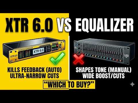 XTR 6.0 Feedback suppresor vs Equilizer which one to buy 🔥🔥DJ in india