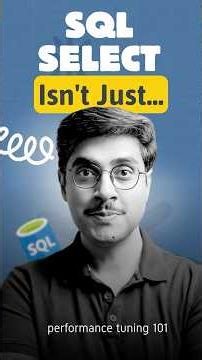 Performance Tuning Starts with Your SQL SELECT Statement