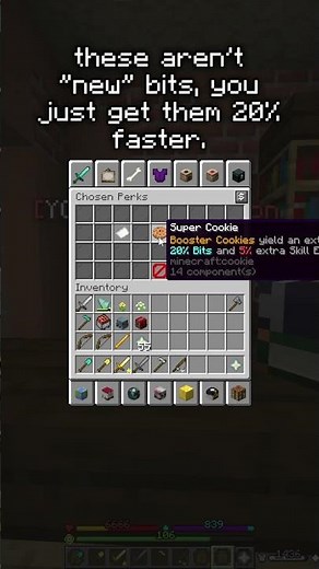 Booster Cookies just got a bit STRONGER in Skyblock! 🍪 #hypixelskyblock #minecraft
