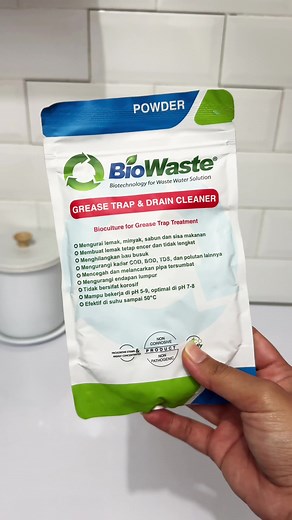 Biowaste grase trap and drain cleaner #dapurminimalis #dapurmungil #dapuraesthetic #homedecore #homedesign #scandihome #scandinaviandesign #scandinaviankitchen #scandinavianhome #scandihouse #rumahsederhana #rumahminimalis #moodydesign #moodystyle