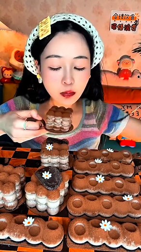 10K views · 236 reactions | Coco柳 creamy柳 cake eating show challenge 柳 #viralreelschallenge #cake #chocolate #tasty | 퐊ȏ̈퐫퐞ȃ̈퐧 퐀s̑̈퐦퐫 퐌ȗ̈퐤퐛ȃ̈n퐠 シ︎ | Facebook