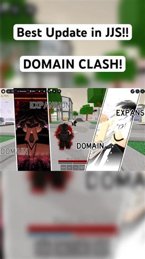 Gojo vs Sukuna DOMAIN CLASH in JJS #roblox