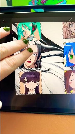 giving anime girls their noses back #cursed #shorts