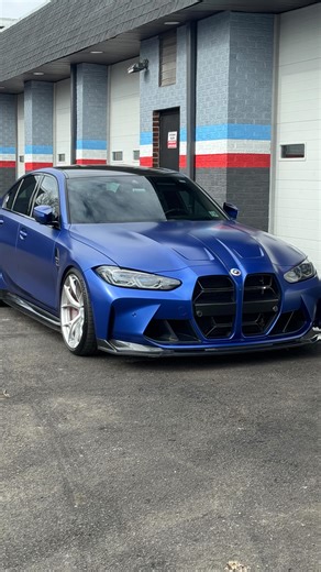 BIMMER HUB LLC | Manual G80 testing out the parking lot after the ❄️ Storm! Listen to that 7480 NG @precisionturbo on a @doc_race single turbo kit! #bmw... | Instagram